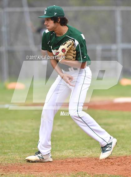 Thumbnail 1 in Calvary Christian vs Greenhill (Dallas Lutheran Wood Bat Tournament) photogallery.