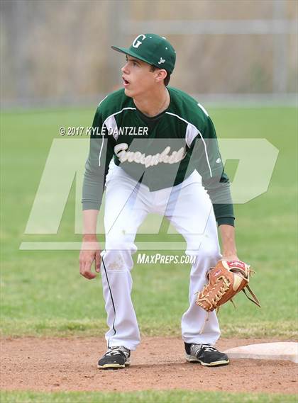 Thumbnail 2 in Calvary Christian vs Greenhill (Dallas Lutheran Wood Bat Tournament) photogallery.