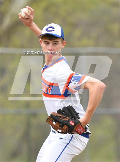 Thumbnail 2 in Calvary Christian vs Greenhill (Dallas Lutheran Wood Bat Tournament) photogallery.