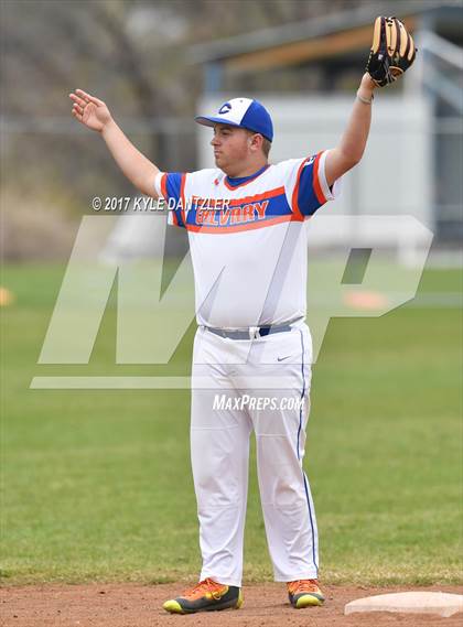 Thumbnail 3 in Calvary Christian vs Greenhill (Dallas Lutheran Wood Bat Tournament) photogallery.