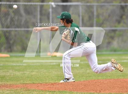 Thumbnail 2 in Calvary Christian vs Greenhill (Dallas Lutheran Wood Bat Tournament) photogallery.