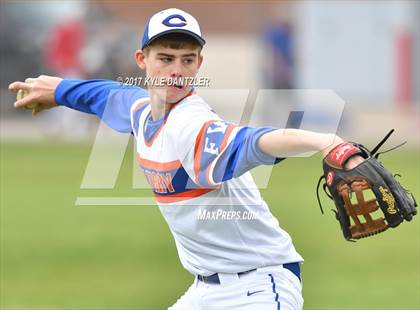 Thumbnail 2 in Calvary Christian vs Greenhill (Dallas Lutheran Wood Bat Tournament) photogallery.