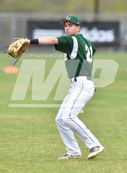 Thumbnail 2 in Calvary Christian vs Greenhill (Dallas Lutheran Wood Bat Tournament) photogallery.