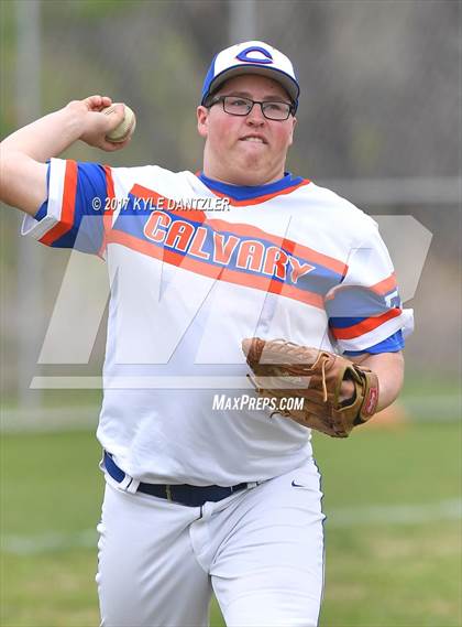 Thumbnail 1 in Calvary Christian vs Greenhill (Dallas Lutheran Wood Bat Tournament) photogallery.