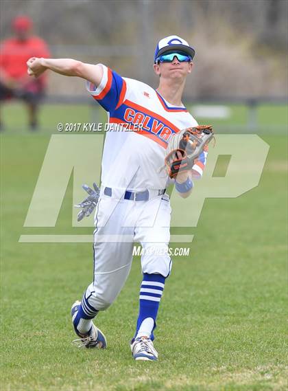 Thumbnail 1 in Calvary Christian vs Greenhill (Dallas Lutheran Wood Bat Tournament) photogallery.