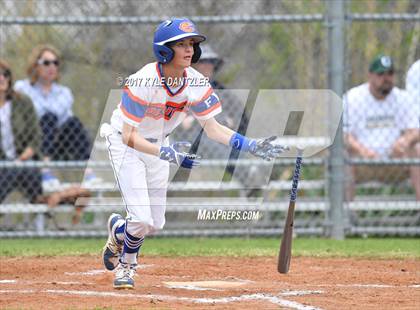 Thumbnail 3 in Calvary Christian vs Greenhill (Dallas Lutheran Wood Bat Tournament) photogallery.