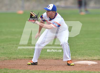 Thumbnail 2 in Calvary Christian vs Greenhill (Dallas Lutheran Wood Bat Tournament) photogallery.