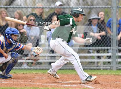 Thumbnail 2 in Calvary Christian vs Greenhill (Dallas Lutheran Wood Bat Tournament) photogallery.