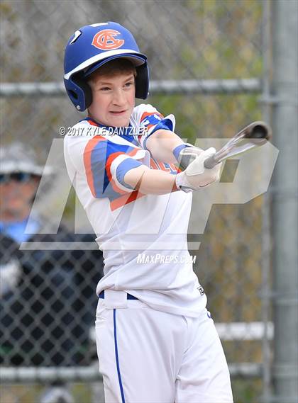 Thumbnail 3 in Calvary Christian vs Greenhill (Dallas Lutheran Wood Bat Tournament) photogallery.