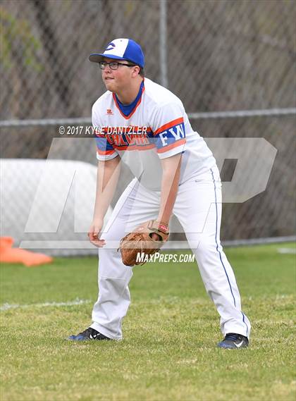 Thumbnail 2 in Calvary Christian vs Greenhill (Dallas Lutheran Wood Bat Tournament) photogallery.