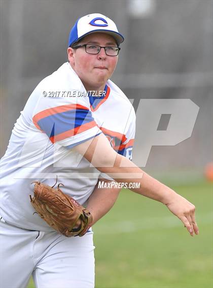 Thumbnail 2 in Calvary Christian vs Greenhill (Dallas Lutheran Wood Bat Tournament) photogallery.