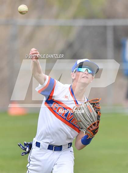 Thumbnail 3 in Calvary Christian vs Greenhill (Dallas Lutheran Wood Bat Tournament) photogallery.