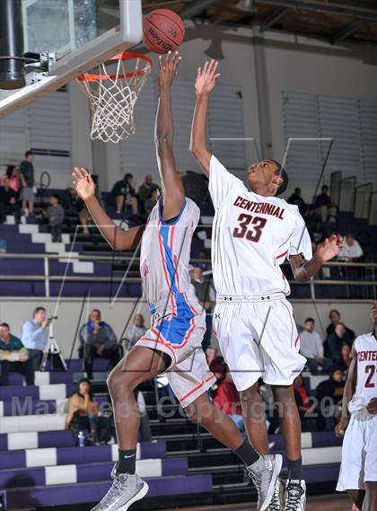 Thumbnail 3 in Christian Brothers vs. Centennial (St. Hope Elite Classic) photogallery.