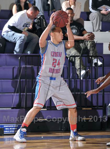 Thumbnail 1 in Christian Brothers vs. Centennial (St. Hope Elite Classic) photogallery.