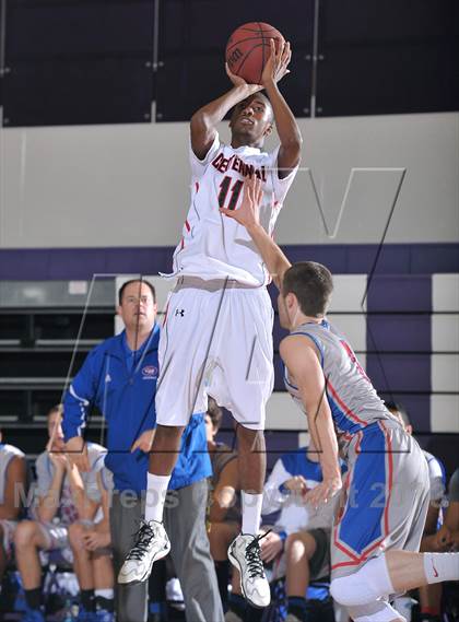 Thumbnail 3 in Christian Brothers vs. Centennial (St. Hope Elite Classic) photogallery.