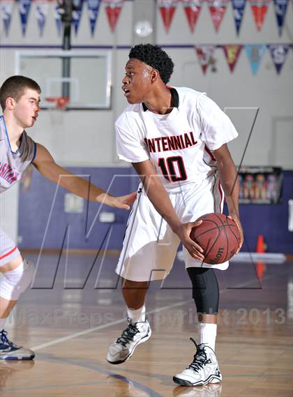 Thumbnail 3 in Christian Brothers vs. Centennial (St. Hope Elite Classic) photogallery.