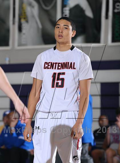 Thumbnail 3 in Christian Brothers vs. Centennial (St. Hope Elite Classic) photogallery.