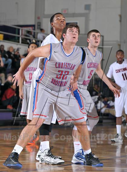 Thumbnail 3 in Christian Brothers vs. Centennial (St. Hope Elite Classic) photogallery.