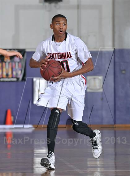 Thumbnail 3 in Christian Brothers vs. Centennial (St. Hope Elite Classic) photogallery.