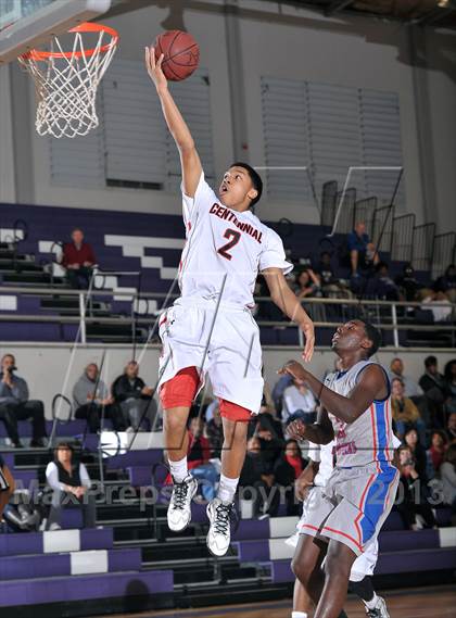 Thumbnail 3 in Christian Brothers vs. Centennial (St. Hope Elite Classic) photogallery.