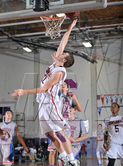 Thumbnail 2 in Christian Brothers vs. Centennial (St. Hope Elite Classic) photogallery.