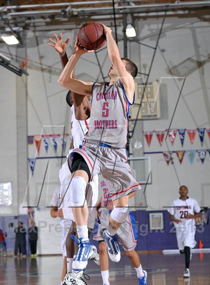 Thumbnail 3 in Christian Brothers vs. Centennial (St. Hope Elite Classic) photogallery.