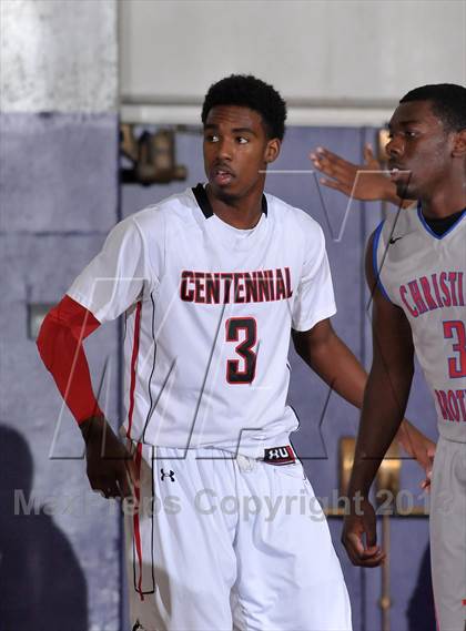 Thumbnail 2 in Christian Brothers vs. Centennial (St. Hope Elite Classic) photogallery.