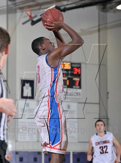 Thumbnail 3 in Christian Brothers vs. Centennial (St. Hope Elite Classic) photogallery.