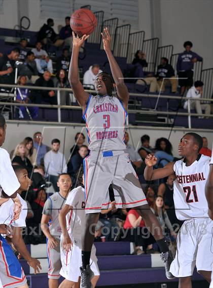 Thumbnail 2 in Christian Brothers vs. Centennial (St. Hope Elite Classic) photogallery.