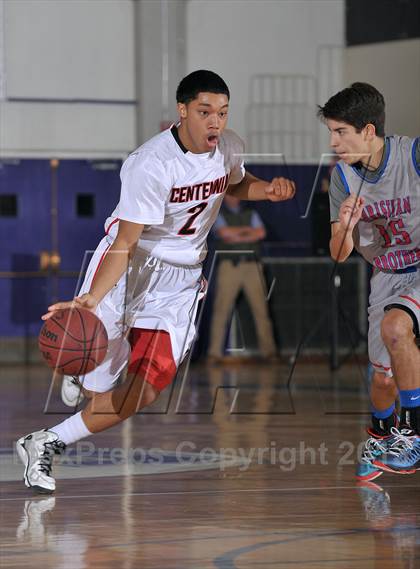 Thumbnail 1 in Christian Brothers vs. Centennial (St. Hope Elite Classic) photogallery.