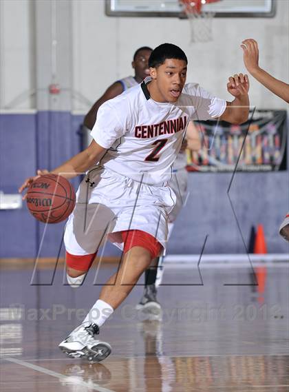 Thumbnail 1 in Christian Brothers vs. Centennial (St. Hope Elite Classic) photogallery.