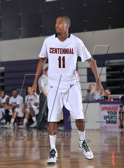 Thumbnail 3 in Christian Brothers vs. Centennial (St. Hope Elite Classic) photogallery.