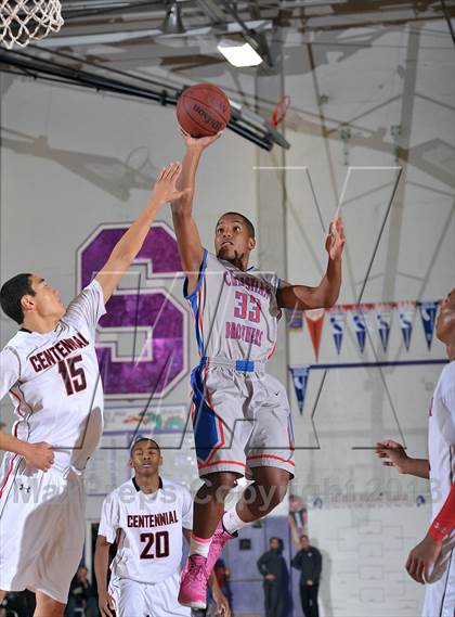 Thumbnail 1 in Christian Brothers vs. Centennial (St. Hope Elite Classic) photogallery.