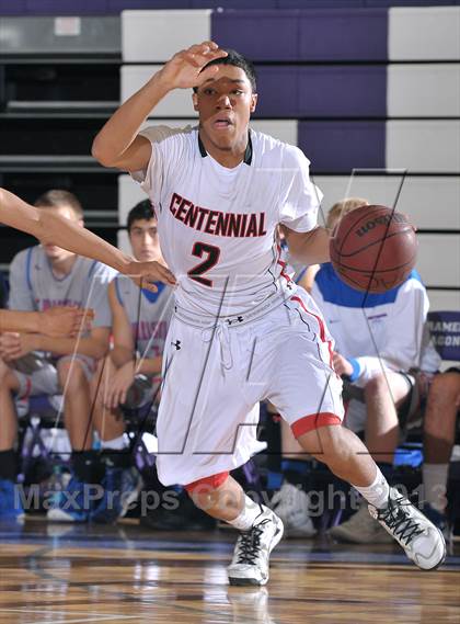 Thumbnail 3 in Christian Brothers vs. Centennial (St. Hope Elite Classic) photogallery.
