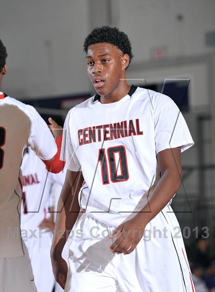 Thumbnail 1 in Christian Brothers vs. Centennial (St. Hope Elite Classic) photogallery.
