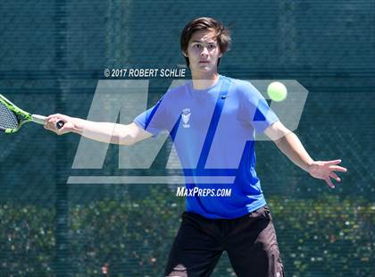 Thumbnail 1 in Davis vs. Dougherty Valley (CIF NorCal Regional Tennis Championships) photogallery.