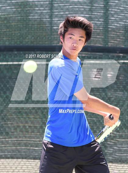 Thumbnail 1 in Davis vs. Dougherty Valley (CIF NorCal Regional Tennis Championships) photogallery.