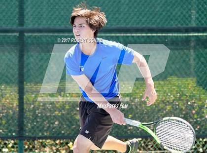 Thumbnail 1 in Davis vs. Dougherty Valley (CIF NorCal Regional Tennis Championships) photogallery.