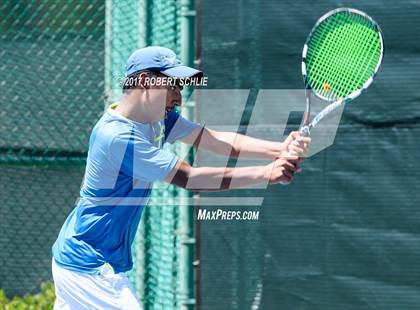 Thumbnail 1 in Davis vs. Dougherty Valley (CIF NorCal Regional Tennis Championships) photogallery.