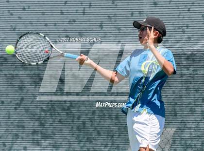 Thumbnail 1 in Davis vs. Dougherty Valley (CIF NorCal Regional Tennis Championships) photogallery.