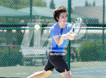 Thumbnail 2 in Davis vs. Dougherty Valley (CIF NorCal Regional Tennis Championships) photogallery.