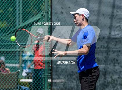 Thumbnail 3 in Davis vs. Dougherty Valley (CIF NorCal Regional Tennis Championships) photogallery.