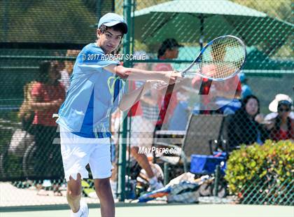 Thumbnail 2 in Davis vs. Dougherty Valley (CIF NorCal Regional Tennis Championships) photogallery.
