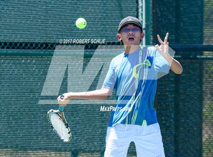 Thumbnail 1 in Davis vs. Dougherty Valley (CIF NorCal Regional Tennis Championships) photogallery.