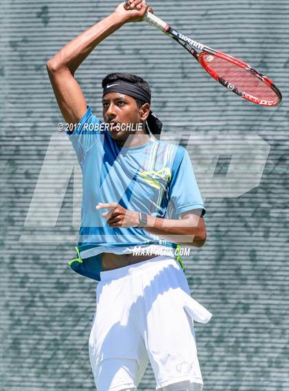 Thumbnail 1 in Davis vs. Dougherty Valley (CIF NorCal Regional Tennis Championships) photogallery.