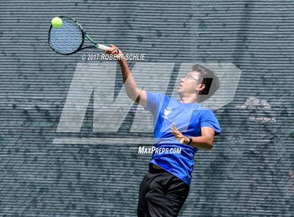Thumbnail 3 in Davis vs. Dougherty Valley (CIF NorCal Regional Tennis Championships) photogallery.