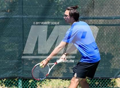 Thumbnail 1 in Davis vs. Dougherty Valley (CIF NorCal Regional Tennis Championships) photogallery.