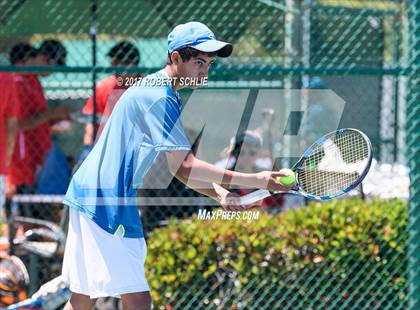 Thumbnail 1 in Davis vs. Dougherty Valley (CIF NorCal Regional Tennis Championships) photogallery.
