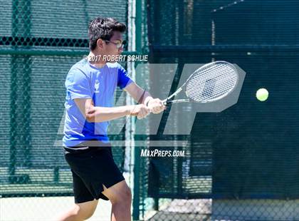 Thumbnail 1 in Davis vs. Dougherty Valley (CIF NorCal Regional Tennis Championships) photogallery.