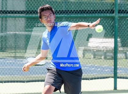 Thumbnail 1 in Davis vs. Dougherty Valley (CIF NorCal Regional Tennis Championships) photogallery.
